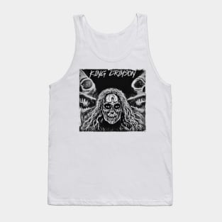 King Crimson-Black & White illustrations Tank Top